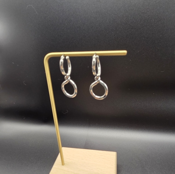 QVC Jewelry - Steel Earrings